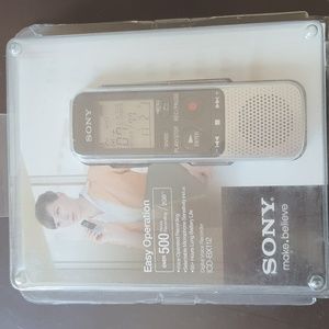 Sony ICD-BX112 Digital Voice Recorder – 2GB, 500+ Hours Recording, NIB